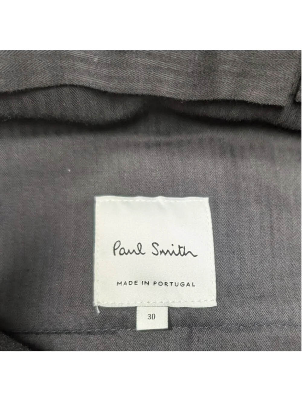 NWT Paul Smith | Cotton Pleated Ankle-Length Trousers in Cobalt Blue